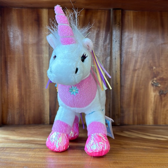 NEW Webkinz ‘RIBBON UNICORN’ HM461 • Sealed WITH Code - Picture 3 of 9